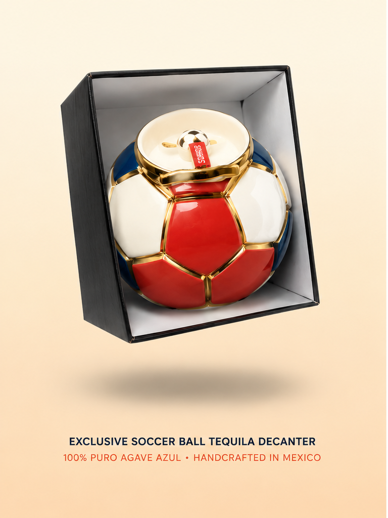 Golden Ball Award — limited-edition soccer ball decanter