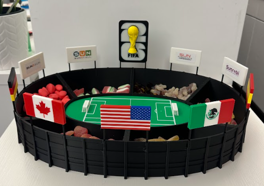 World Cup Stadium Snack Tray