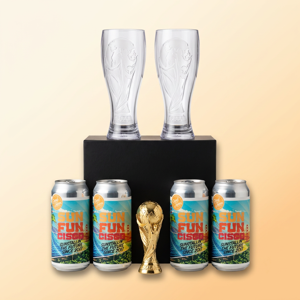 5th Place: World Cup Glasses & SunFun Cisco Beer